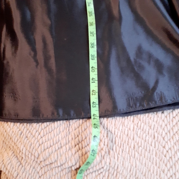 J S COLLECTION PETITE 3 PIECE SKIRT SUIT WOMEN BEADED DARK GRAY EXTRA LONG SKIRT - Picture 14 of 16